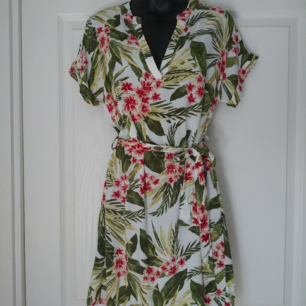 Tropical print Forever21 Dress